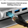 Podstawka pod laptopa z hubem USB-C 4K PD 100W | Unitek D1109B01