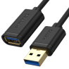 Przedłużacz USB 3.0 AM-AF 50cm czarny | Unitek