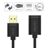 Przedłużacz USB 3.0 AM-AF 50cm czarny | Unitek