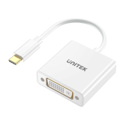 Adapter przejściówka USB-C do DVI FullHD 60Hz | Unitek V1429A01