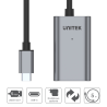 Aktywny przedłużacz USB-C - USB-A 5m czarny | Unitek U304A