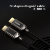 Kabel optyczny HDMI 2.1 AOC 8K 60Hz 4K 120Hz 5m | Unitek