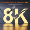 Przedłużacz HDMI 2.1 M/F 8K 60Hz 4K 120Hz 1,5m | Unitek