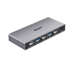 Przełącznik Switch KVM USB 3.0 HDMI 4K 60Hz | Unitek V1309A