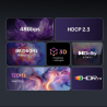 Przedłużacz HDMI 2.1 M/F 8K 60Hz 4K 120Hz 0,5m | Unitek