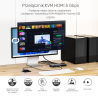 Przełącznik Switch KVM USB 3.0 HDMI 4K 60Hz | Unitek V1309A