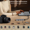 Hub USB-C / USB-A 5w1 Czytnik SD MicroSD | Unitek uHUB P5+