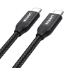 Kabel USB-C - USB-C 2m 100W Power Delivery czarny | Unitek