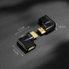 Adapter kątowy płaski HDMI 2.1 8K 90° i 270° 2 szt. | Unitek