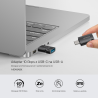 Adapter przejściówka USB-C do USB-A 10Gbps | Unitek A1048ABK01