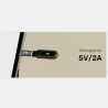 Adapter przejściówka USB-C do Micro USB | Unitek A1050ABK03