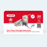 Wtyki modularne RJ45 Cat.7 Pass-Through 50 szt. | Unitek