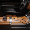 Kabel USB-C do USB-C PD 100W kątowy 90° podwójny 0,5m | Unitek
