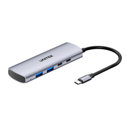Hub USB-C 4w1 2x USB-A 2x USB-C 10Gbps | Unitek H1112DGY01