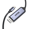 Kabel dwukierunkowy USB-C do DisplayPort 8K 1,5m | Unitek