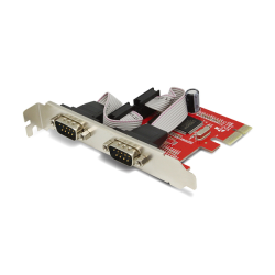 Unitek Y-7504 Karta PCI-e do 2x RS-232 RS232 COM | Unitek Polska