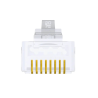 Wtyki złącza modularne RJ45 Cat.7 FTP 50 szt. | Unitek OT1094ATP01