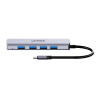 Hub USB-C 4w1 4x USB-A 10Gbps rozdzielacz | Unitek H1112EGY01