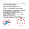Wtyki złącza modularne RJ45 Cat.7 FTP 50 szt. | Unitek OT1094ATP01