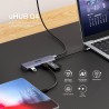 Hub USB-C 4w1 4x USB-A 10Gbps rozdzielacz | Unitek H1112EGY01