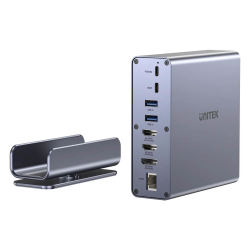 Stacja dokująca DisplayLink Triple 4K 13w1 | Unitek D1135