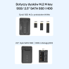 Obudowa kieszeń M.2 NVMe i SATA SSD USB-C 10Gbps | Unitek