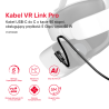 Kabel optyczny VR Link Pro USB-C 5Gbps 60W 5m | Unitek