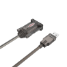 Kabel konwerter USB-A do RS232 DB9 żeński 2m | Unitek