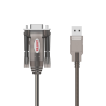 Kabel konwerter USB-A do RS232 DB9 żeński 2m | Unitek