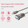 Kabel konwerter USB-A do RS232 DB9 żeński 2m | Unitek