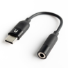 Adapter przejściówka USB-C do Mini Jack 3,5mm | Unitek M1204A