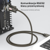Kabel konwerter USB-A do RS232 DB9 żeński 2m | Unitek