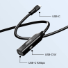 Przedłużacz kabel USB-C do USB-C 10Gbps 100W 5m | Unitek
