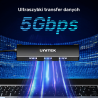 Hub rozdzielacz USB-A 4 porty 5Gbps z zasilaczem | Unitek Y-3145C