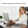 Hub rozdzielacz USB-A 4 porty 5Gbps z zasilaczem | Unitek Y-3145C