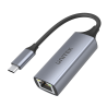 Karta sieciowa adapter USB-C do RJ45 LAN 1Gbps | Unitek
