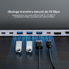 Stacja dokująca KVM potrójne wyjście 4K USB-C | Unitek UHub15+