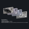 Magnetyczny uchwyt samochodowy z ładowarką Qi2 15W | Unitek