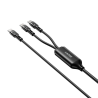 Silikonowy kabel rozgałęźnik 2w1 USB-C do 2x USB-C PD 100W 1,8m | Unitek
