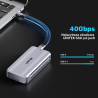 Aktywna obudowa kieszeń M.2 NVMe SSD USB4 40Gbps | Unitek