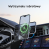 Magnetyczny uchwyt samochodowy z ładowarką Qi2 15W | Unitek