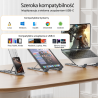 Regulowana podstawka pod laptopa z hubem USB-C 4K | Unitek