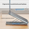 Regulowana podstawka pod laptopa z hubem USB-C 4K | Unitek