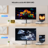 Regulowana podstawka pod laptopa z hubem USB-C 4K | Unitek