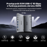 Przełącznik KVM USB-C HDMI z transferem plików | Unitek D1118