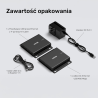 Przedłużacz USB-C do 4x USB-A przez Ethernet 150m | Unitek