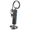 Hub USB z przełącznikiem KVM 3x USB-A 10Gbps | Unitek U1344A