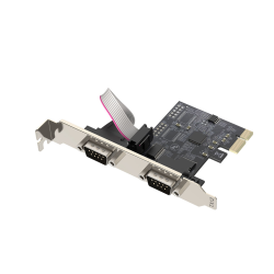 Karta kontroler PCI-E do 2x RS-232 COM | Unitek Y-7504BBK01