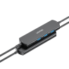 Hub USB z przełącznikiem KVM 3x USB-A 10Gbps | Unitek U1344A