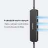 Hub USB z przełącznikiem KVM 3x USB-A 10Gbps | Unitek U1344A